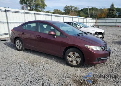 2013 Honda Civic Lx from USA, damaged, VIN 2HGFB2F5XDH541823